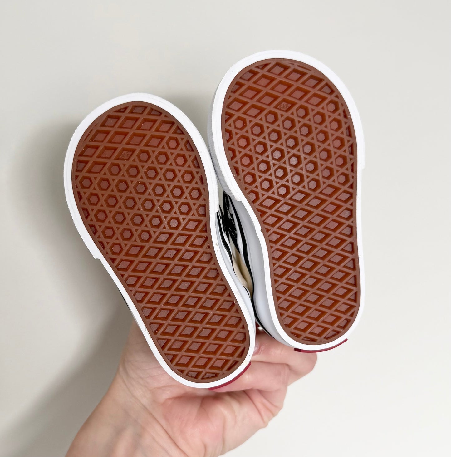 Vans Black & White Checkered Slip On Sneakers (3)