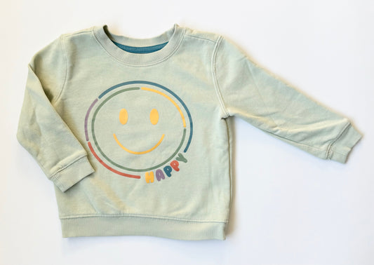 George Green “Happy” Smiley Face Sweater (3T)
