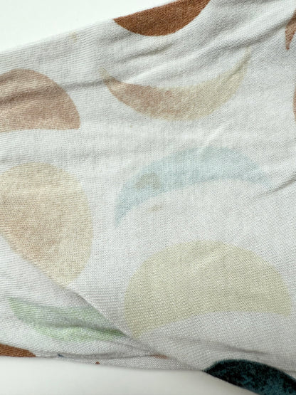 Little Sleepies Luna Neutral Crescent Sleeper Romper (3-6 Months)