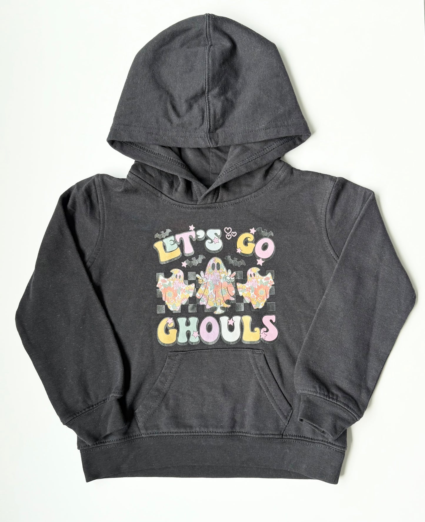 Halloween Black “Let Go Ghouls” Hoodie (3T)