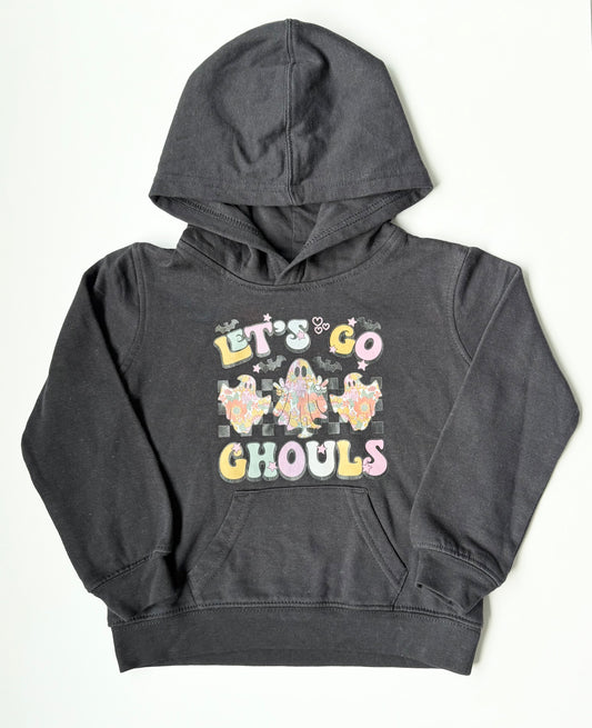 Halloween Black “Let Go Ghouls” Hoodie (3T)