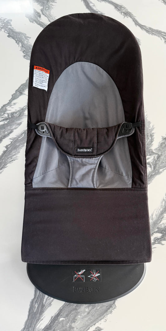 Baby Bjorn Bouncer Bliss Woven Black/Grey