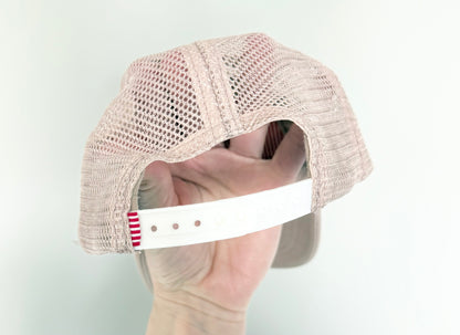Herschel Whaler Mesh Dusty Pink Ball Cap (6-18 Months)