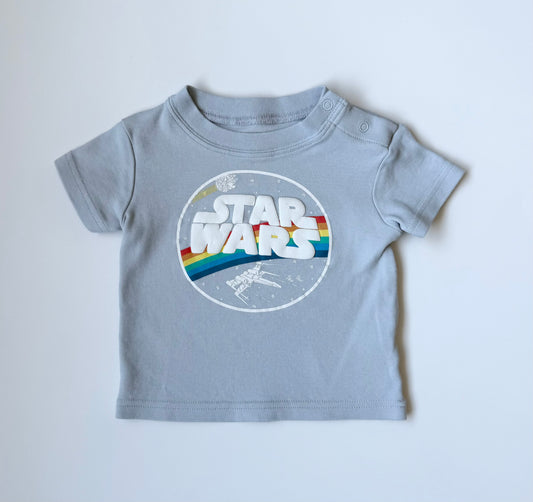 Star Wars Light Grey T-Shirt (3 Months)
