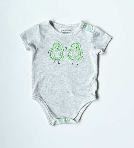 First Impressions High Five Avocados Bodysuit (0-3 Months)