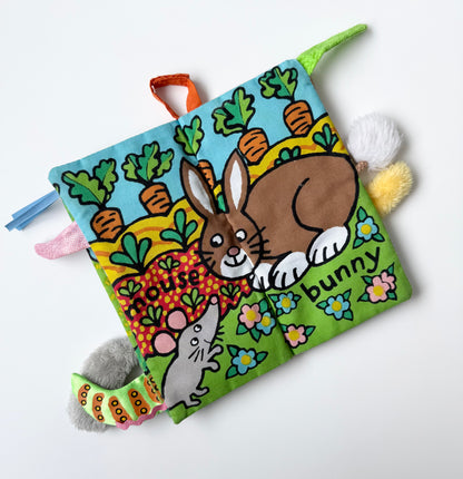 Jellycat Garden Tails Soft Crinlke Book