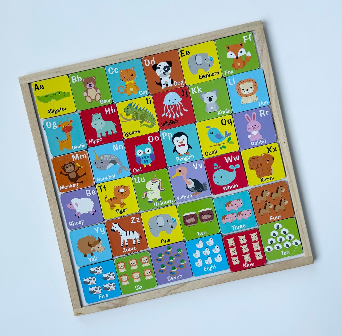 2-in-1 Magnetic Alphabet & Puzzle Set