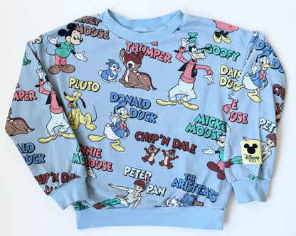 H&M x Disney Blue Characters AOP Sweater (7-8 Years)