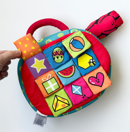 Melissa & Doug K’s Kids Fabric Shape Sorter & Crinkle Activity