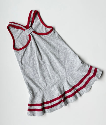 Roots Grey & Rainbow Tank Dress (18-24 Months)