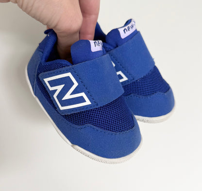 New Balance New-B Hook & Loop Bright Blue Velcro Sneakers (3)