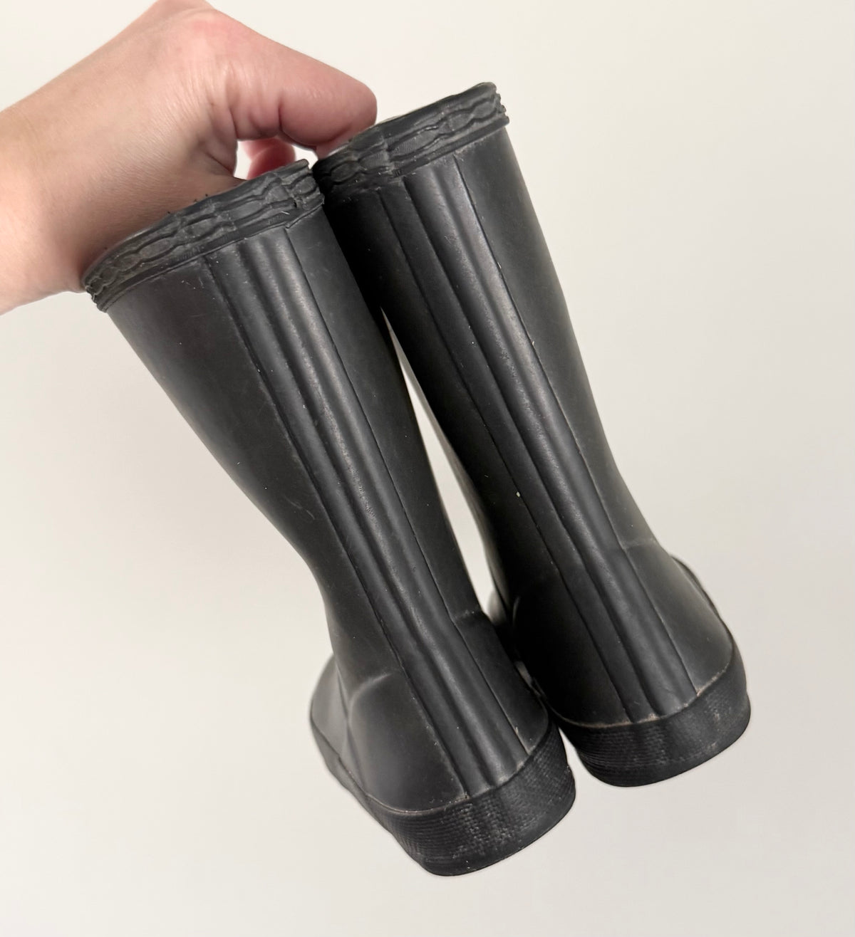 Hunter Black Rubber Boots (9)