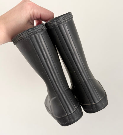 Hunter Black Rubber Boots (9)