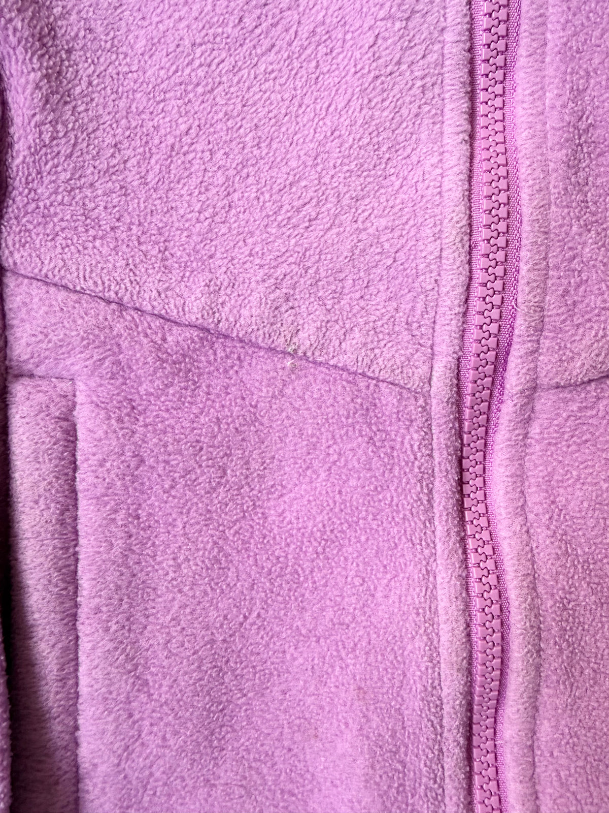 Columbia Purple Sparkle Interior Fleece Zip Up (7/8 Years)
