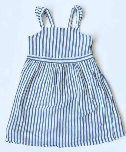 Baby Gap Blue & White Striped Tank Dress (5 Years)