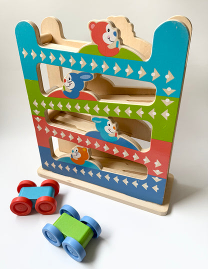 Melissa & Doug First Play Roll & Ring Ramp Tower