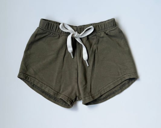 Portage & Main Green Shorts (3/4T)