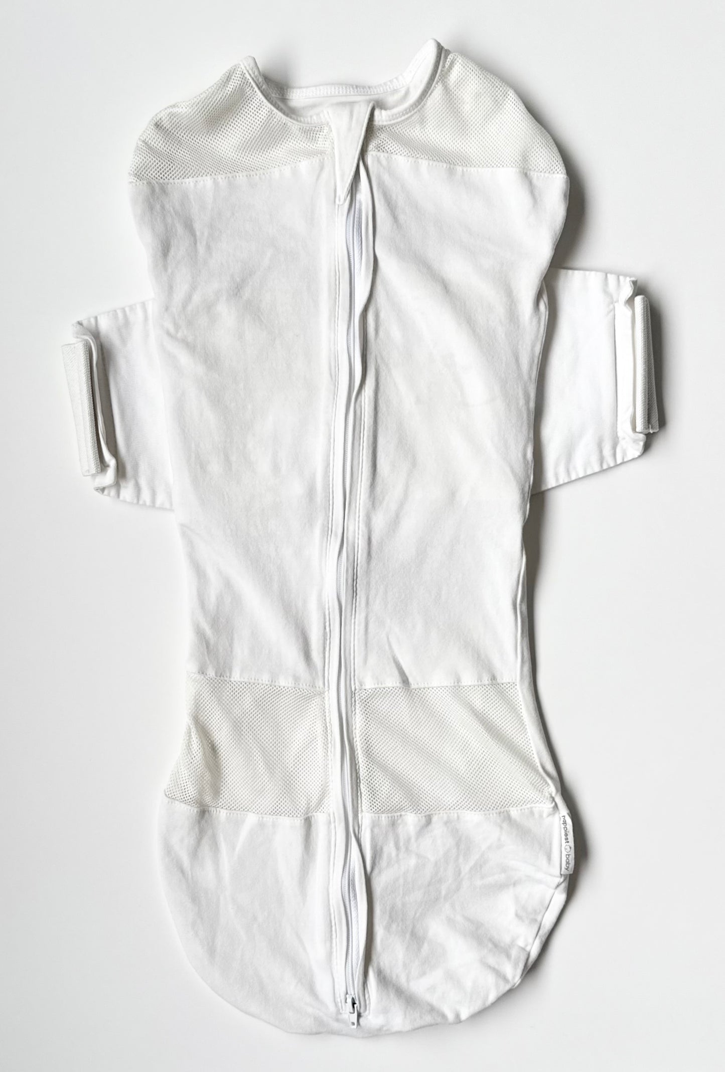 Happiest Baby SNOO White Sleep Sack Swaddle (Large)