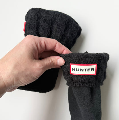 Hunter Kids Boot Socks - Black (Small)