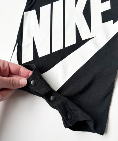 Nike Black Shorty Romper (3 Months)