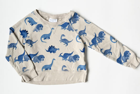 Angel Dear Blue Dinosaurs Sweater (3T)