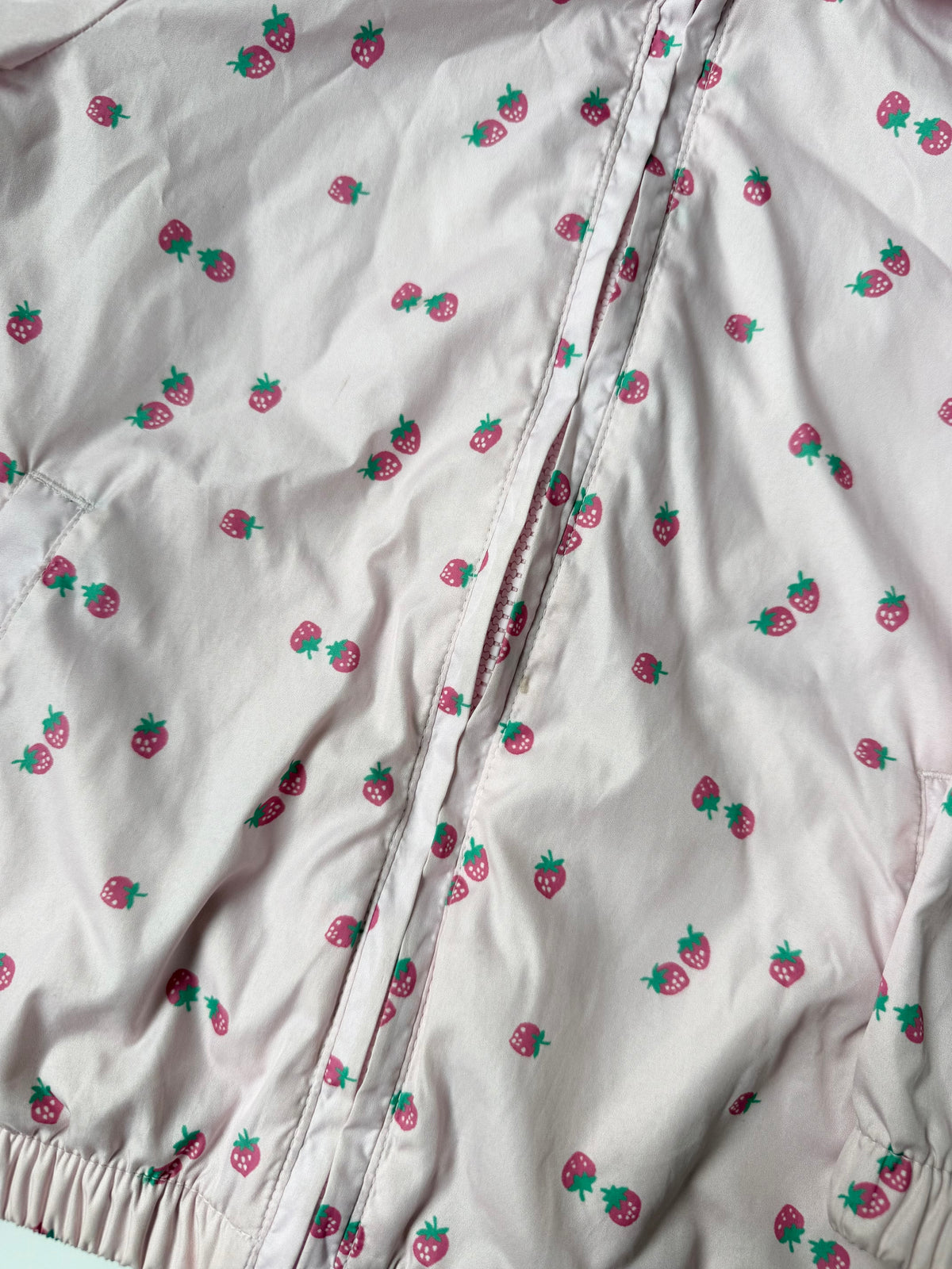 Baby Gap Pink Strawberries Windbreaker (4 Years)