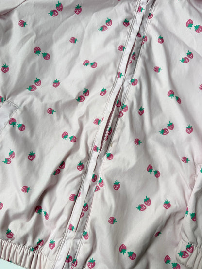 Baby Gap Pink Strawberries Windbreaker (4 Years)