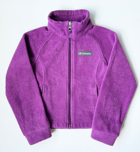 Columbia Purple Fleece Zip Up - 4/5 Years (XXS)