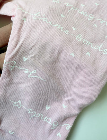 Bonds Cozysuit Pink Snap Sleeper Romper (3-6 Months)