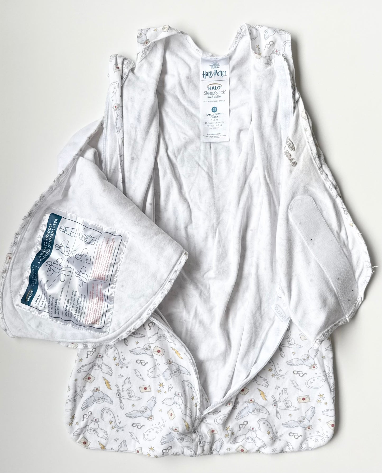 Halo x Harry Potter Sleep Sack Swaddle (3-6 Months)