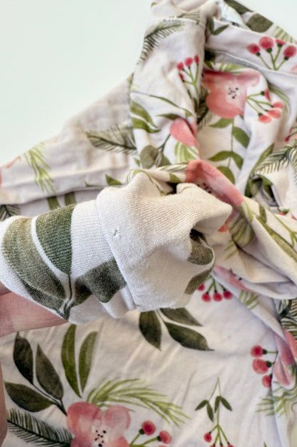 Mad Collection Blush Floral Two Piece PJ Set (3T)