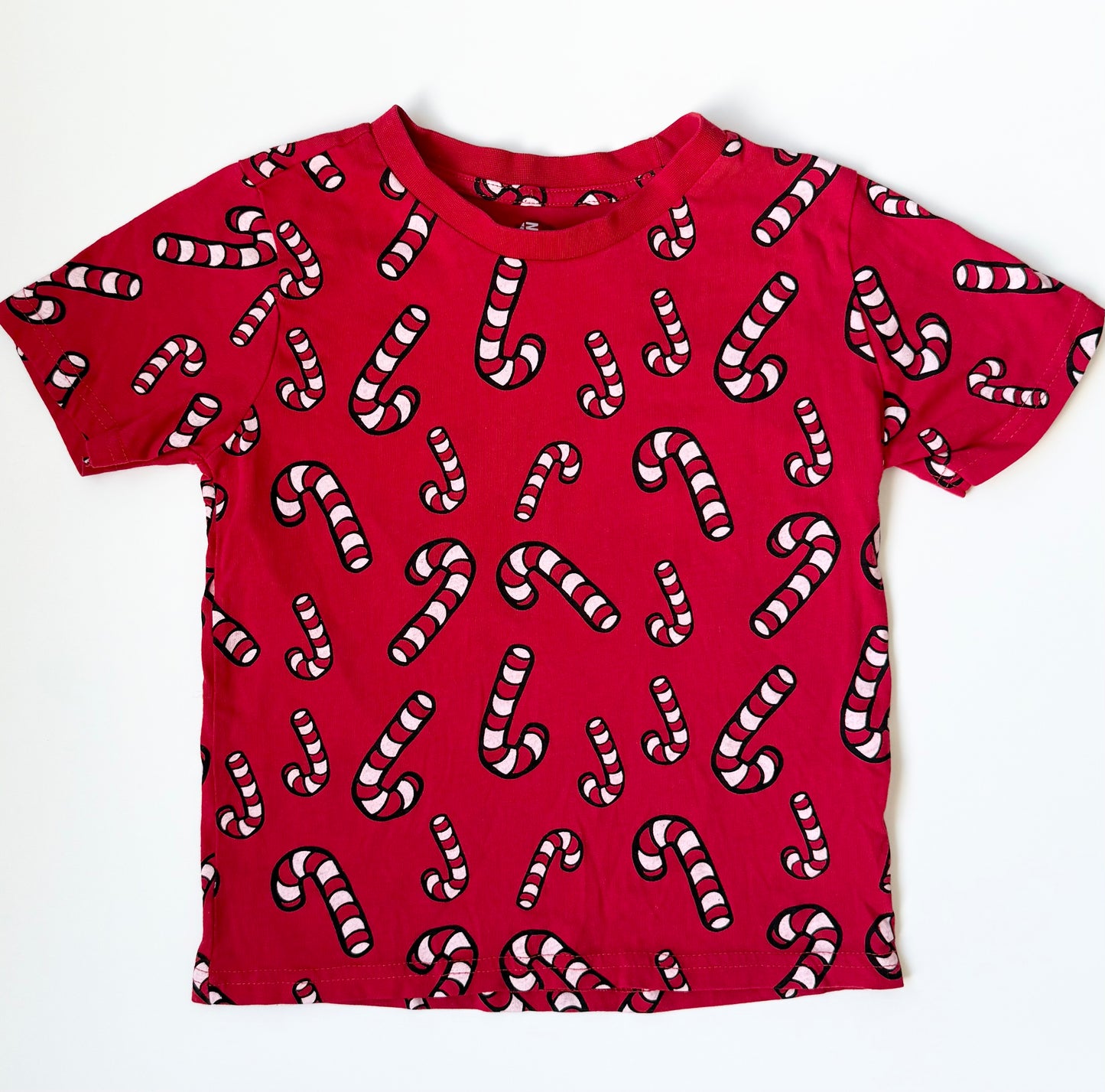 ADTN Red Candy Cane T-Shirt (6 Years)