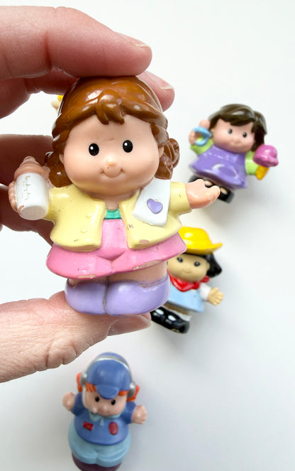 Fisher-Price Little People Little Girl Figurine Bundle #2