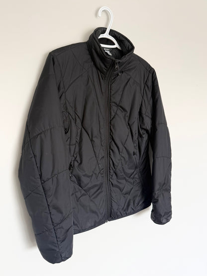 Women’s MEC Black Quilted Insulated Puff Jacket (Medium)
