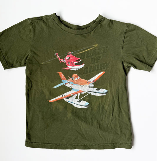 Disney Planes Green “Blaze of Glory” T-Shirt (5/6 Years)