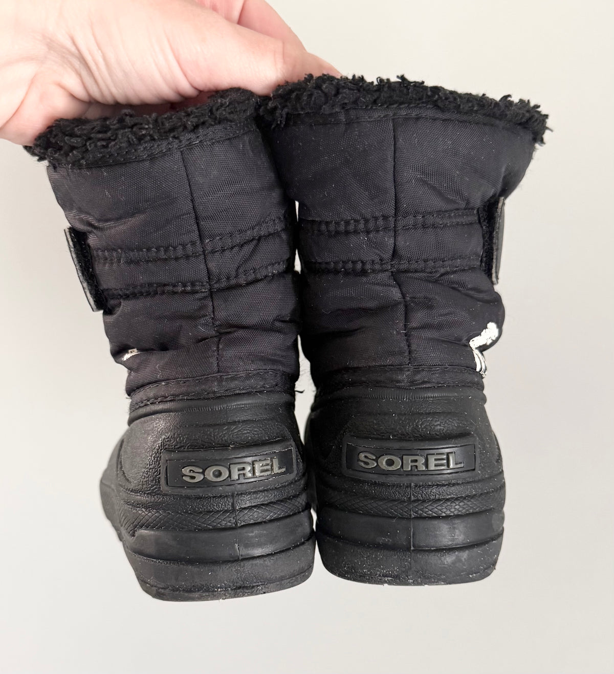 Sorel Black Snow Commander Winter Boots (10)