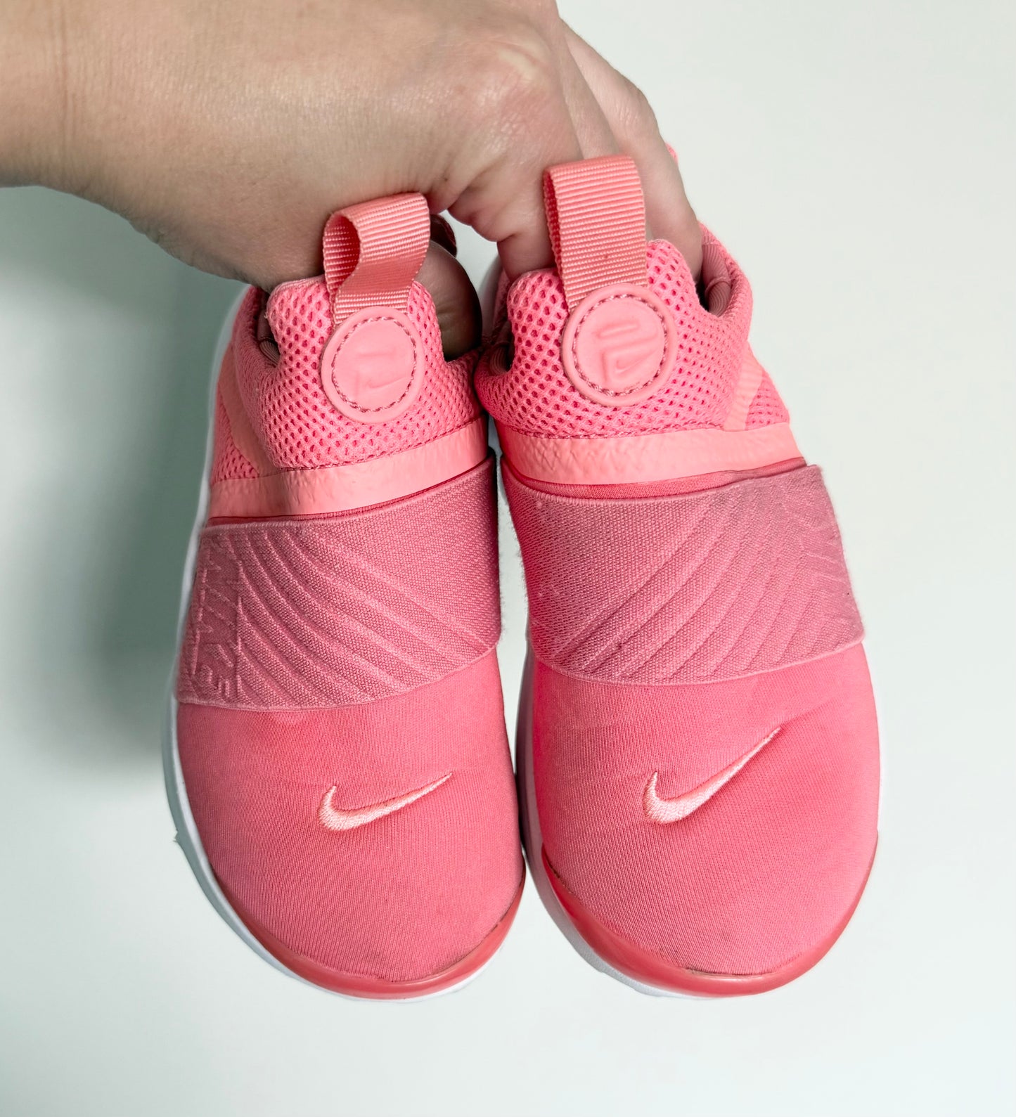 Nike Kids Presto Extreme Coral Pink Slip On Sneakers (10)