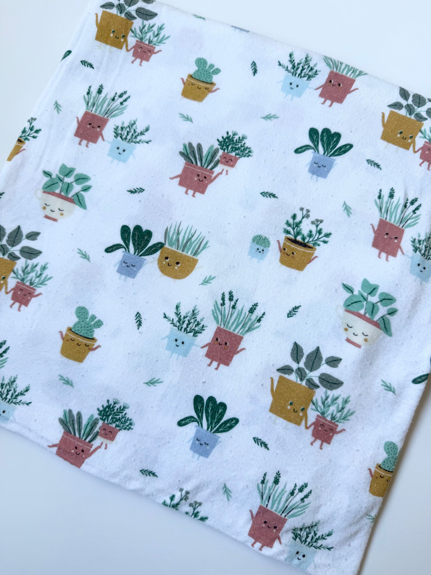 Angel Dear Succulent Plants Swaddle Blanket