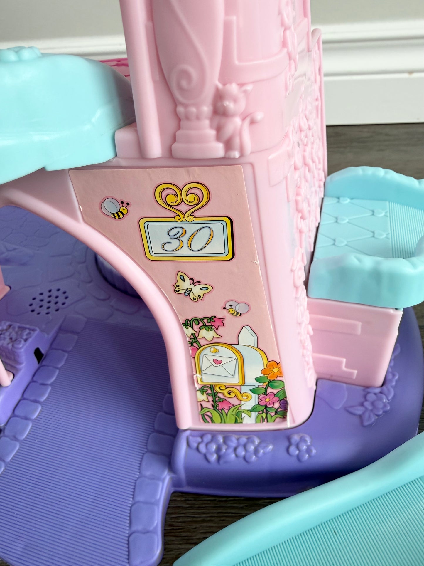 Fisher-Price Little People Disney Princess Klip Klop Castle & Aurora Horse #2
