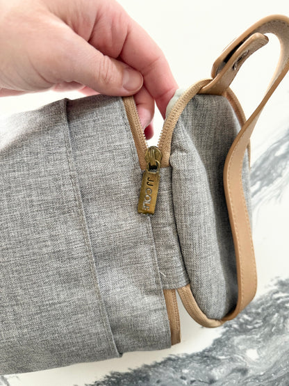 JJ Cole Bottle Cooler Bag in Heather Grey