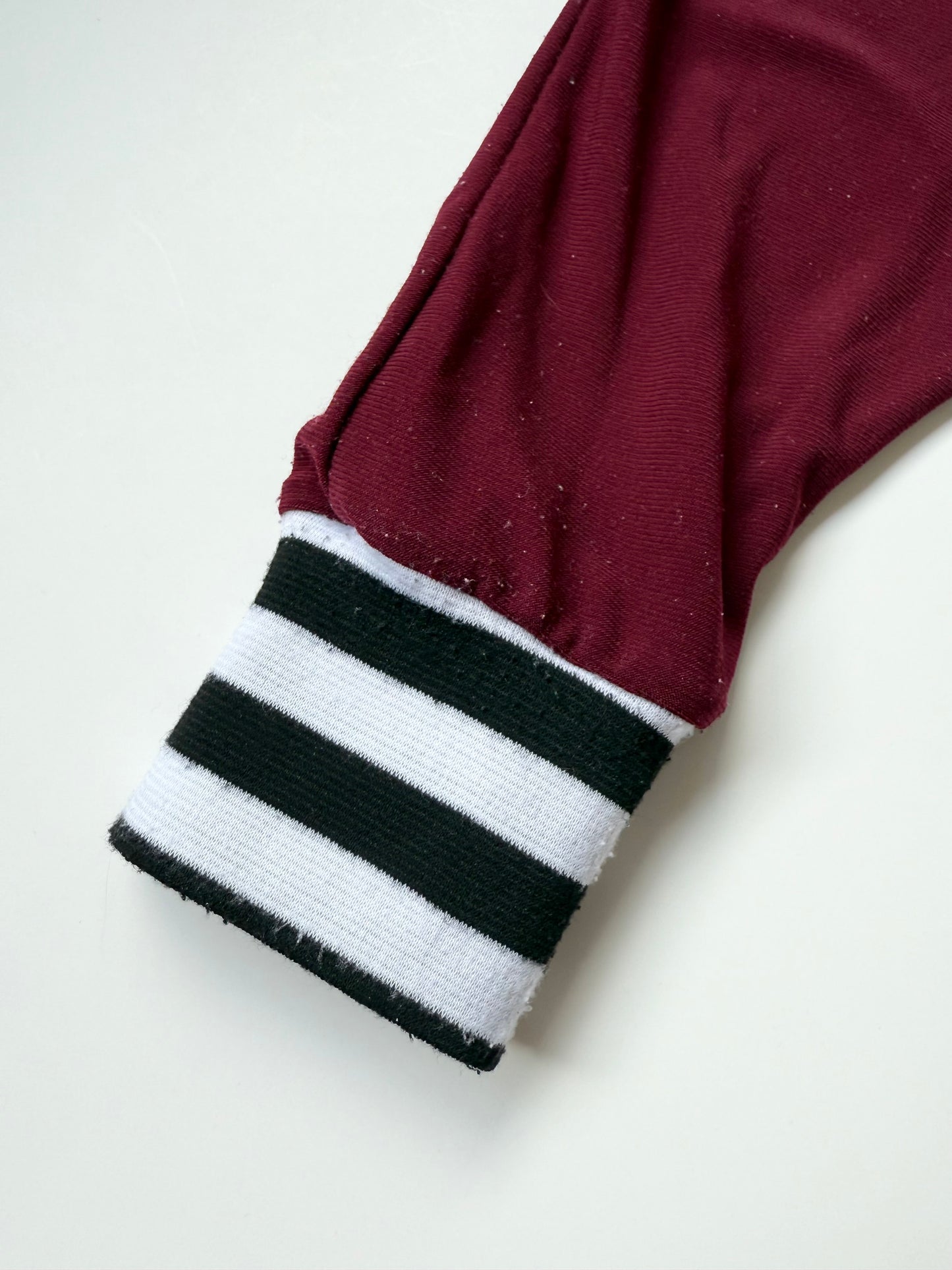 Quinn & Dot Maroon & Stripped Haram Pants (3-6 Months)