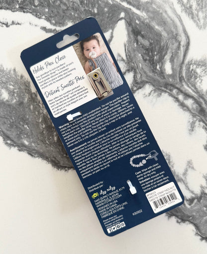 Itzy Ritzy Sweetie Strap Pacifier Clip - New