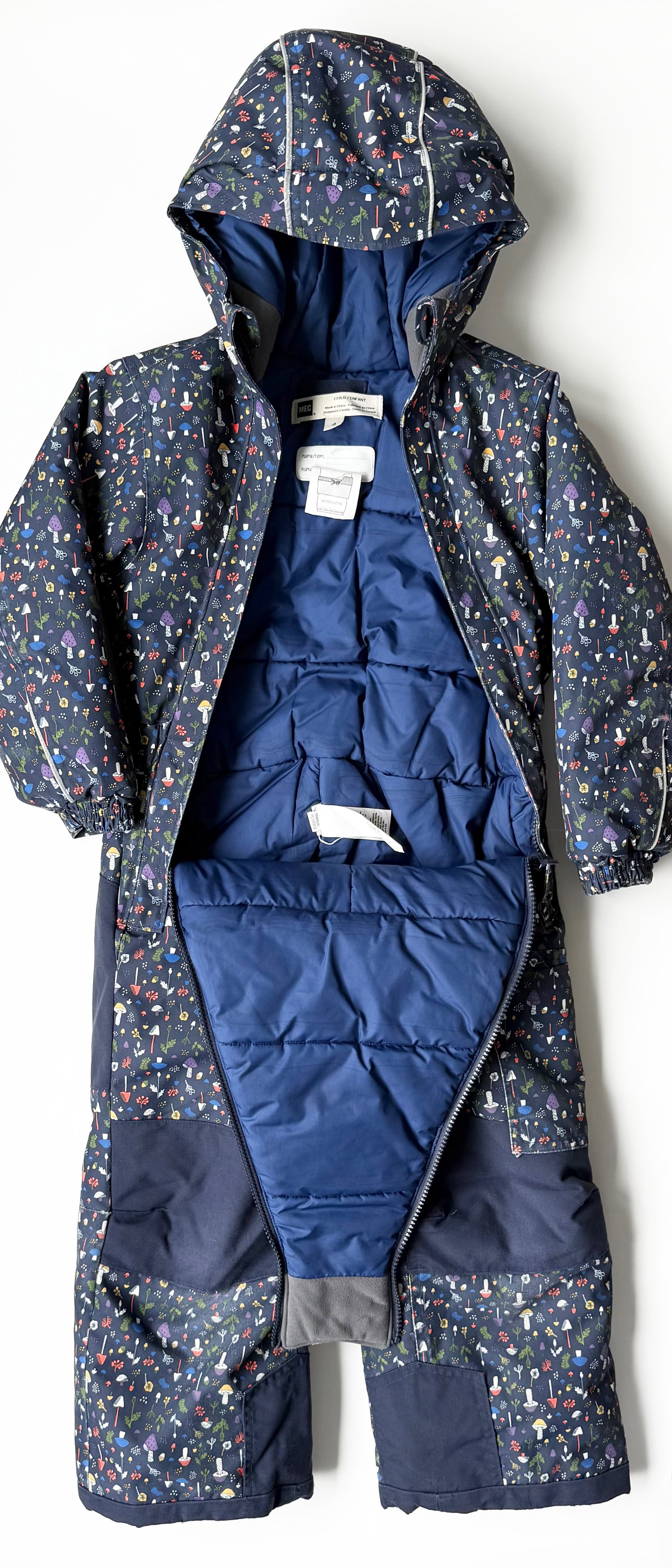 MEC Navy Mushroom Toaster Suit (4 Years)