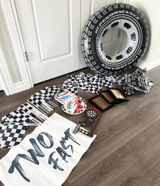 “Two Fast” Themed Party Decoration Bundle
