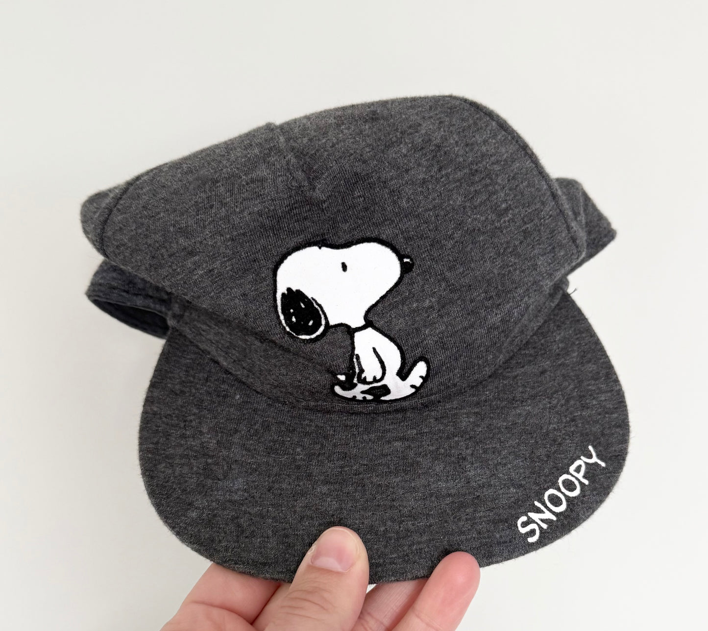 H&M x Peanuts Dark Grey Snoopy Hat (12-18 Months)