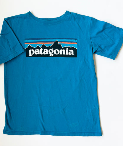 Patagonia P-6 Logo Blue T-Shirt (10 Years - M10)