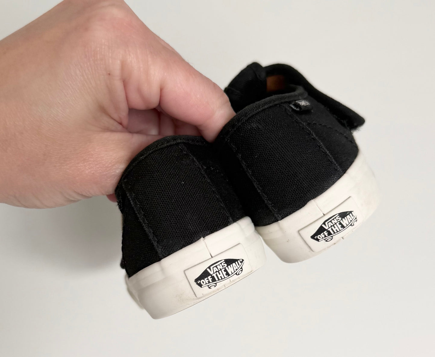 Vans Black & Gold Heart Mary Jane Velcro Sneakers (7)