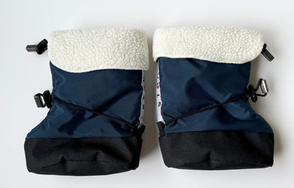 Stonz Blue Sheep Winter Booties - Lined (Large)