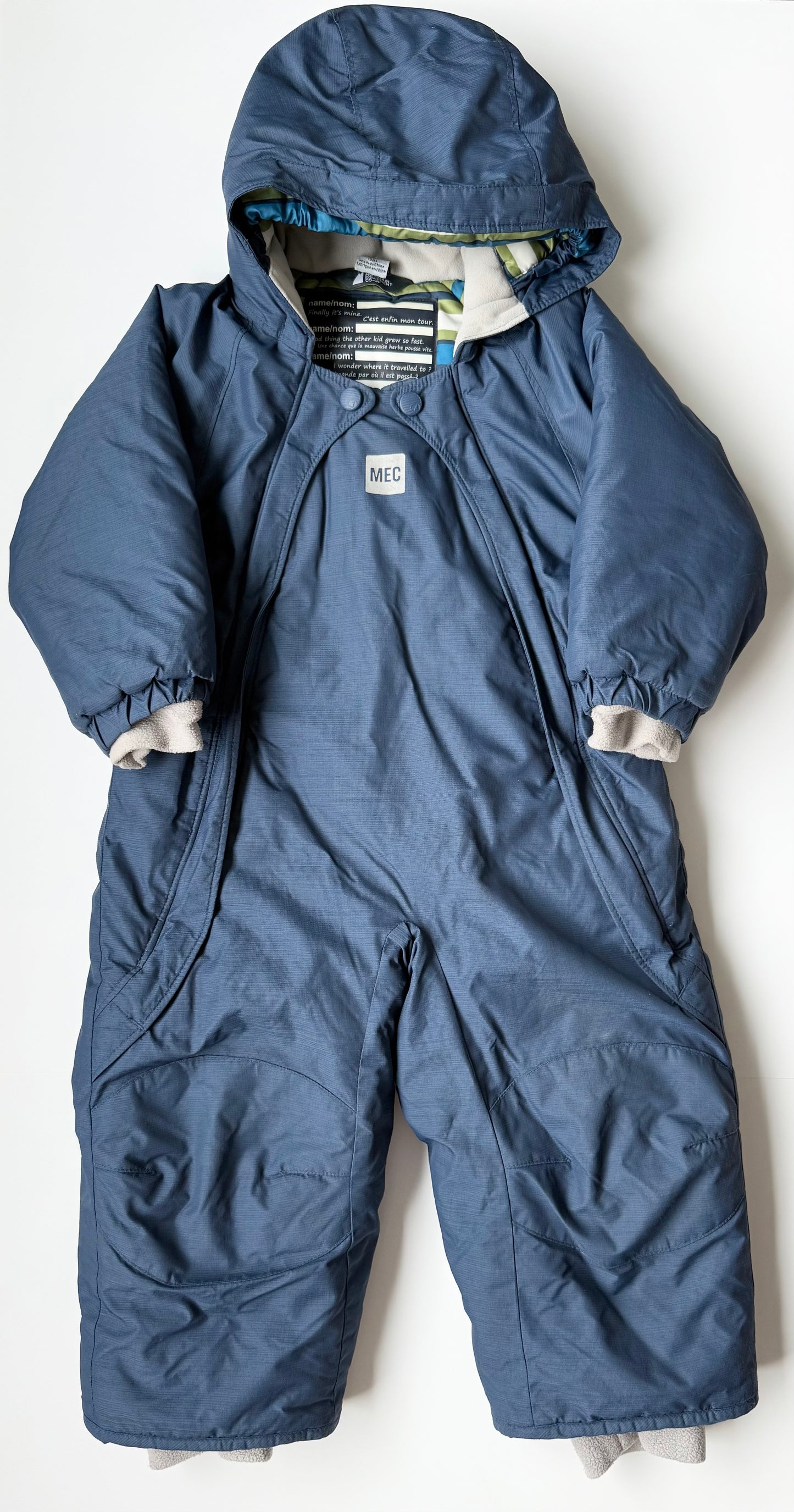 MEC Navy Striped Toaster Suit (18 Months)