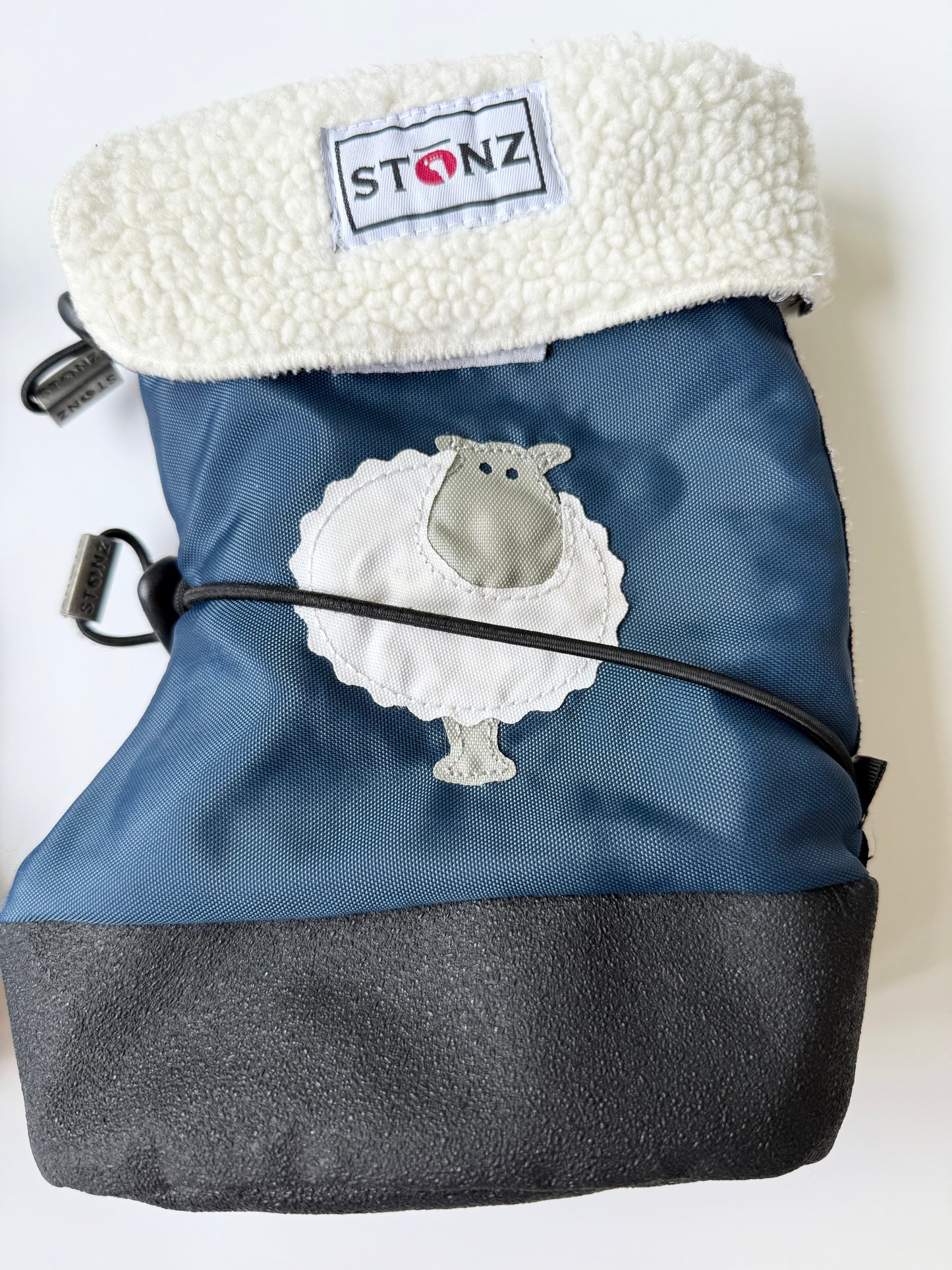 Stonz Blue Sheep Winter Booties - Lined (Large)
